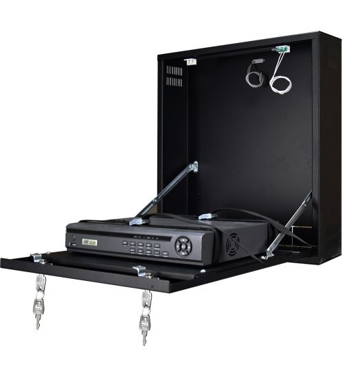 Шкаф за DVR/NVR малък плюс за стенен монтаж  CP-PR-102/3